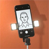 SELFIE STICK CON LUCE LED